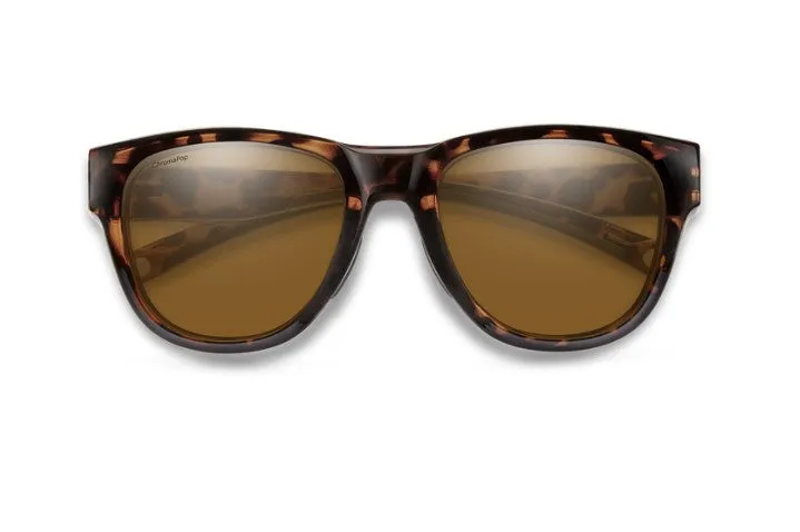 Smith Optics Rockaway - Tortoise Frame Polarized Glass Brown Lens