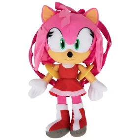 Sonic the Hedgehog Plush Backpack Amy Rose