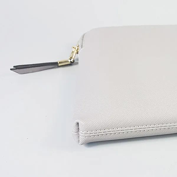 SORRENTO - Storm Structured Saffiano Clutch