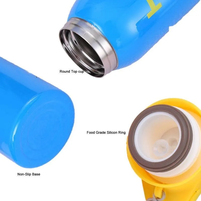 Stainless Steel Thermal Sports Water Bottle (500ml) 🥤💪