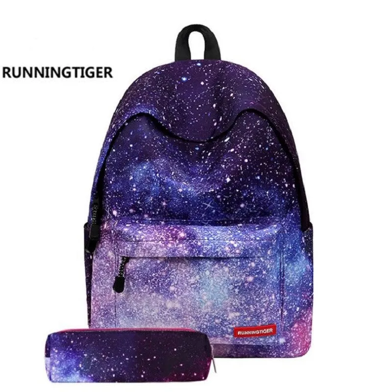 Star Universe Printing Women Backpack Children School Bags For Teenager Girls Backpacks Laptop Backpack rugtas mochila escolar