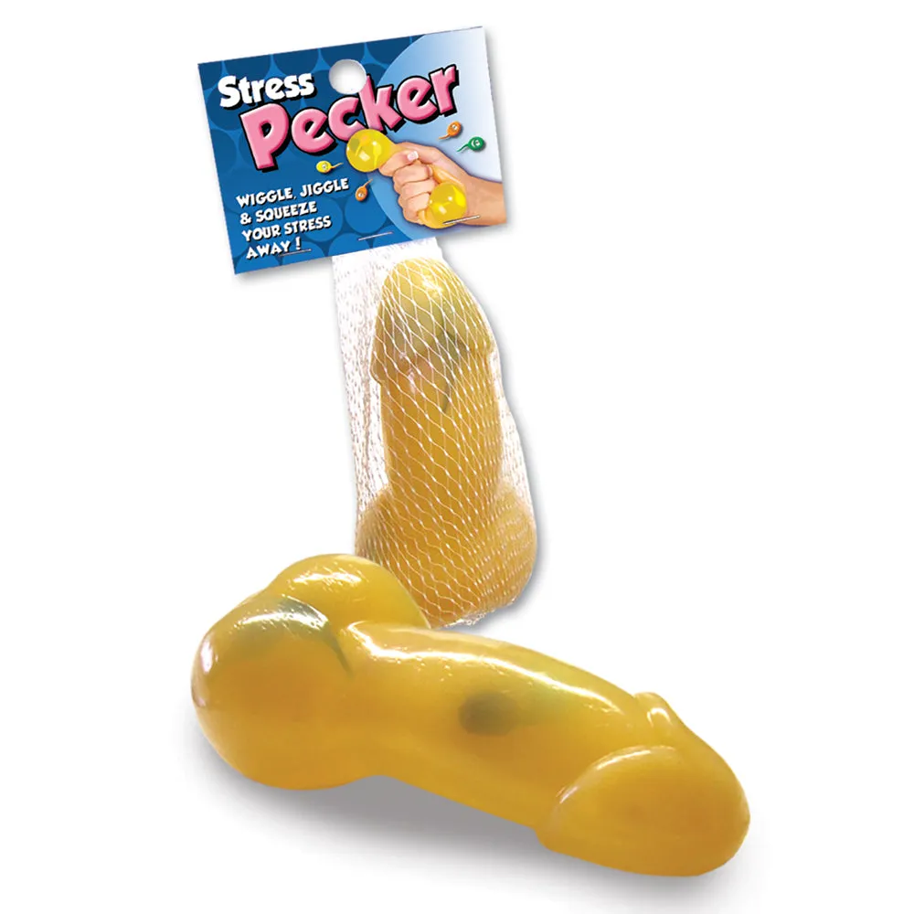 Stress Pecker Penis-Shaped Stress Ball