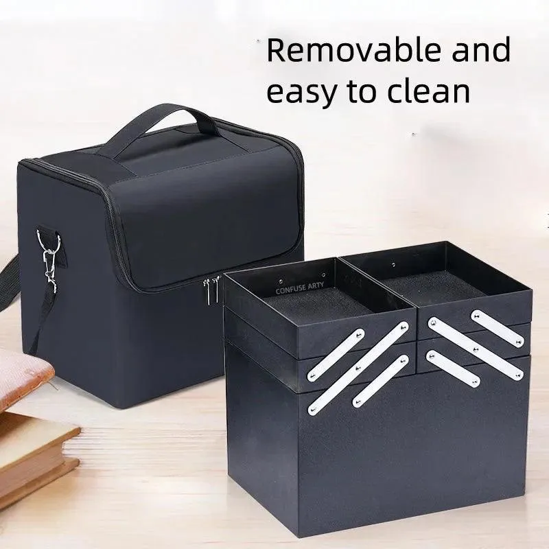 Stylish Multi-layer Cosmetic Organizer for Versatile Beauty Storage