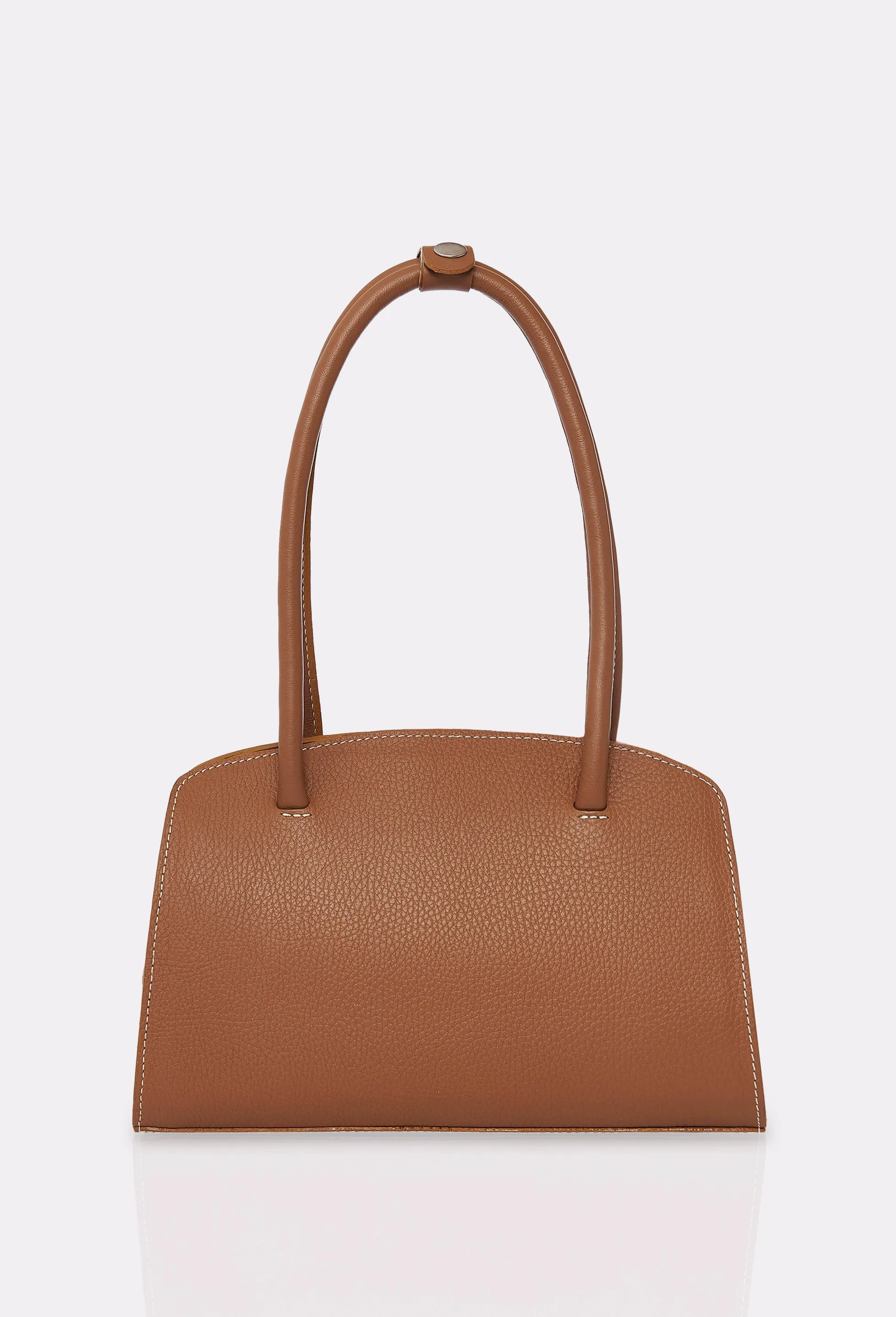 Tan Leather Shoulder Bag Margot