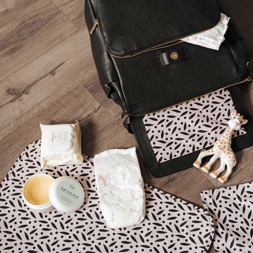 The Beyond Diaper Bag Black Pebble