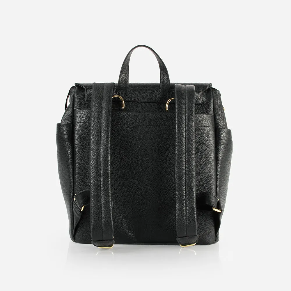 The Beyond Diaper Bag Black Pebble