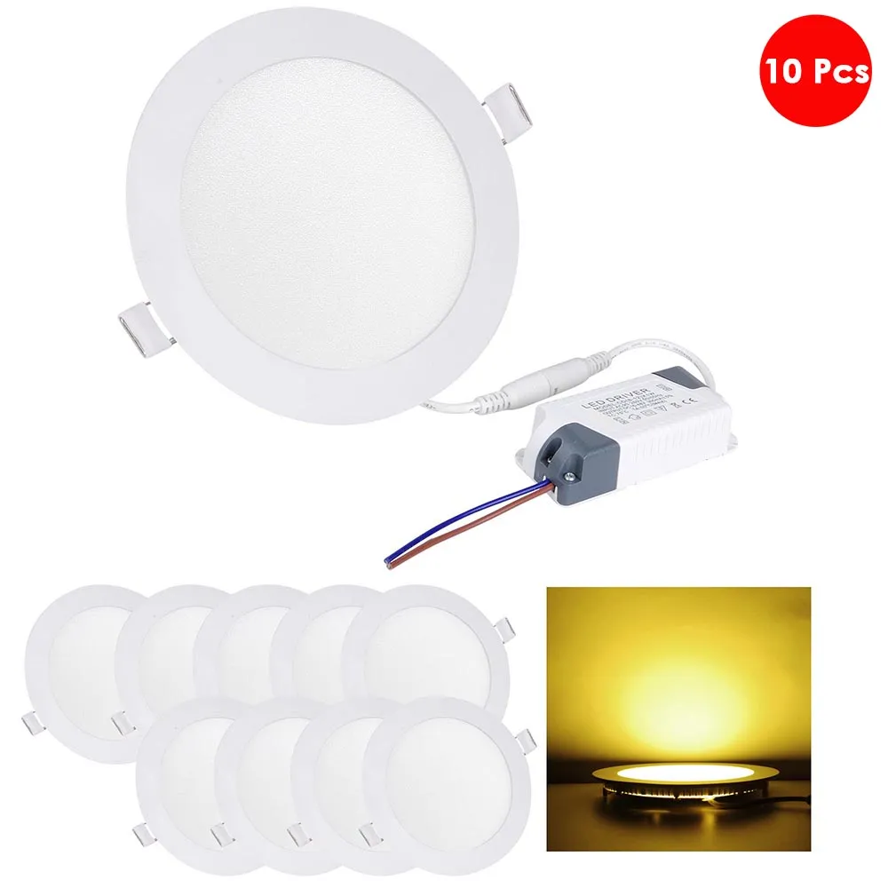 TheLAShop 9W SMD LED Downlight Ceiling Recessed Light Fixture