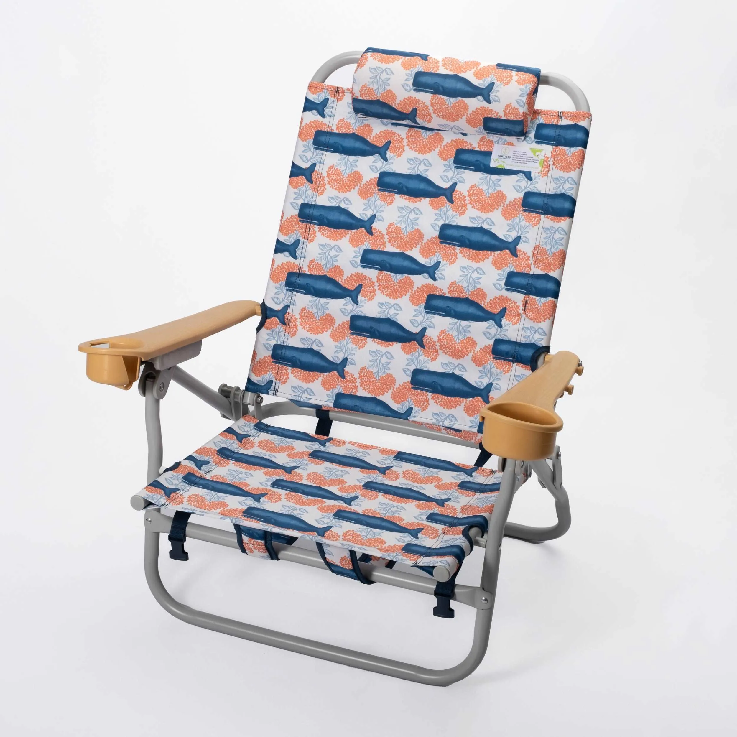 Thomas Paul Sandbar Low Beach Chair in Moby Floral