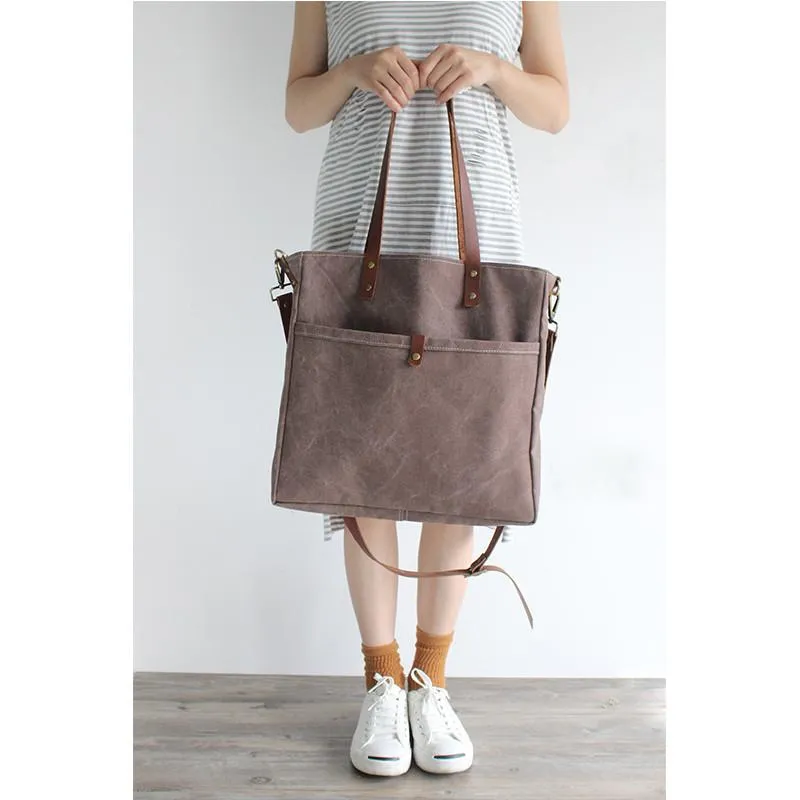 Tote bag Handmade Canvas Messenger Bag Shoulder Bag Handbag