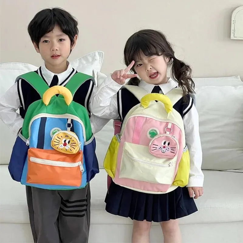 TSB75 Cool Backpacks For Children's Boys and Girls - Cartoon Color Matching