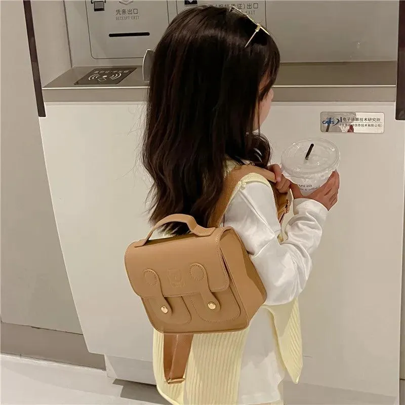 TSB84 Cool Backpacks For Children's Girls - Fashion PU Leather