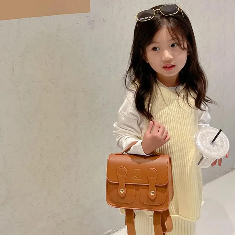 TSB84 Cool Backpacks For Children's Girls - Fashion PU Leather