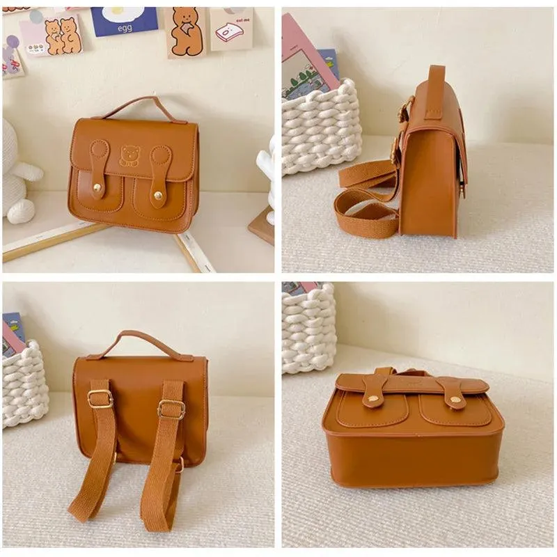 TSB84 Cool Backpacks For Children's Girls - Fashion PU Leather