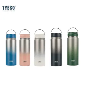 TYESO Sports Bottle With Steel Handle 20oz