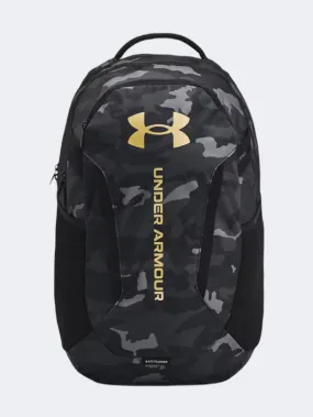 Under Armour Hustle 6 Unisex Training Bag Black/Metallic Gold