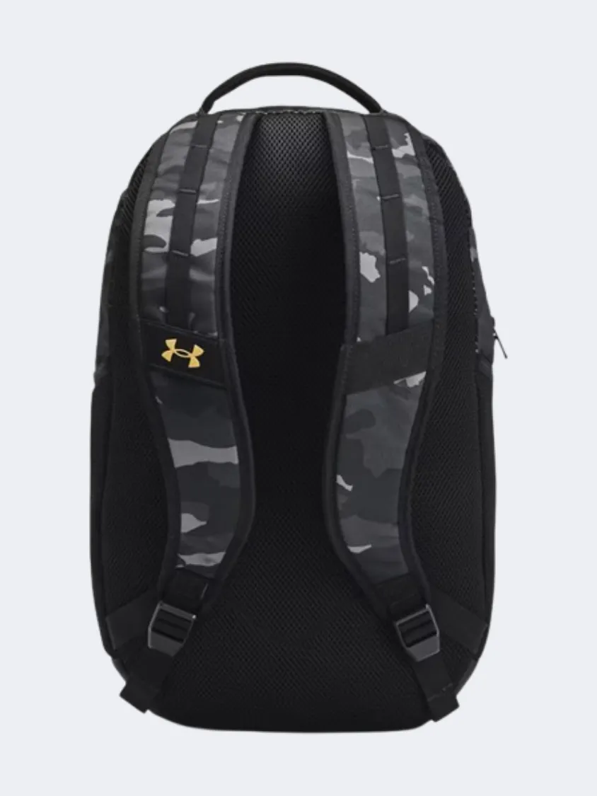 Under Armour Hustle 6 Unisex Training Bag Black/Metallic Gold