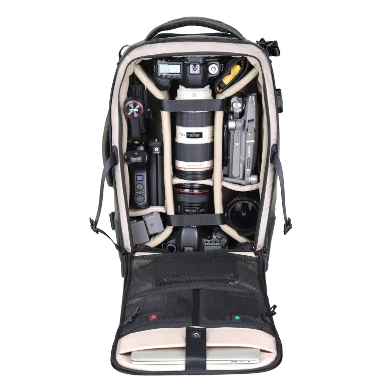 VEO Select 58T Green Camera Trolley Bag/Backpack