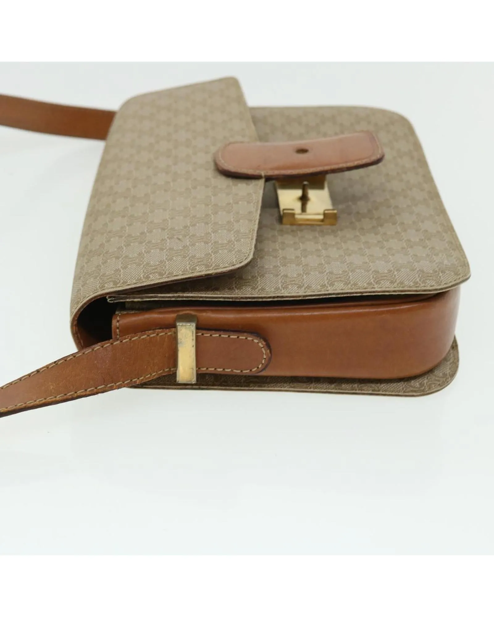 Vintage Macadam Canvas Shoulder Bag