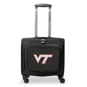 Virginia Tech Hokies 14" Black Wheeled Laptop Overnighter