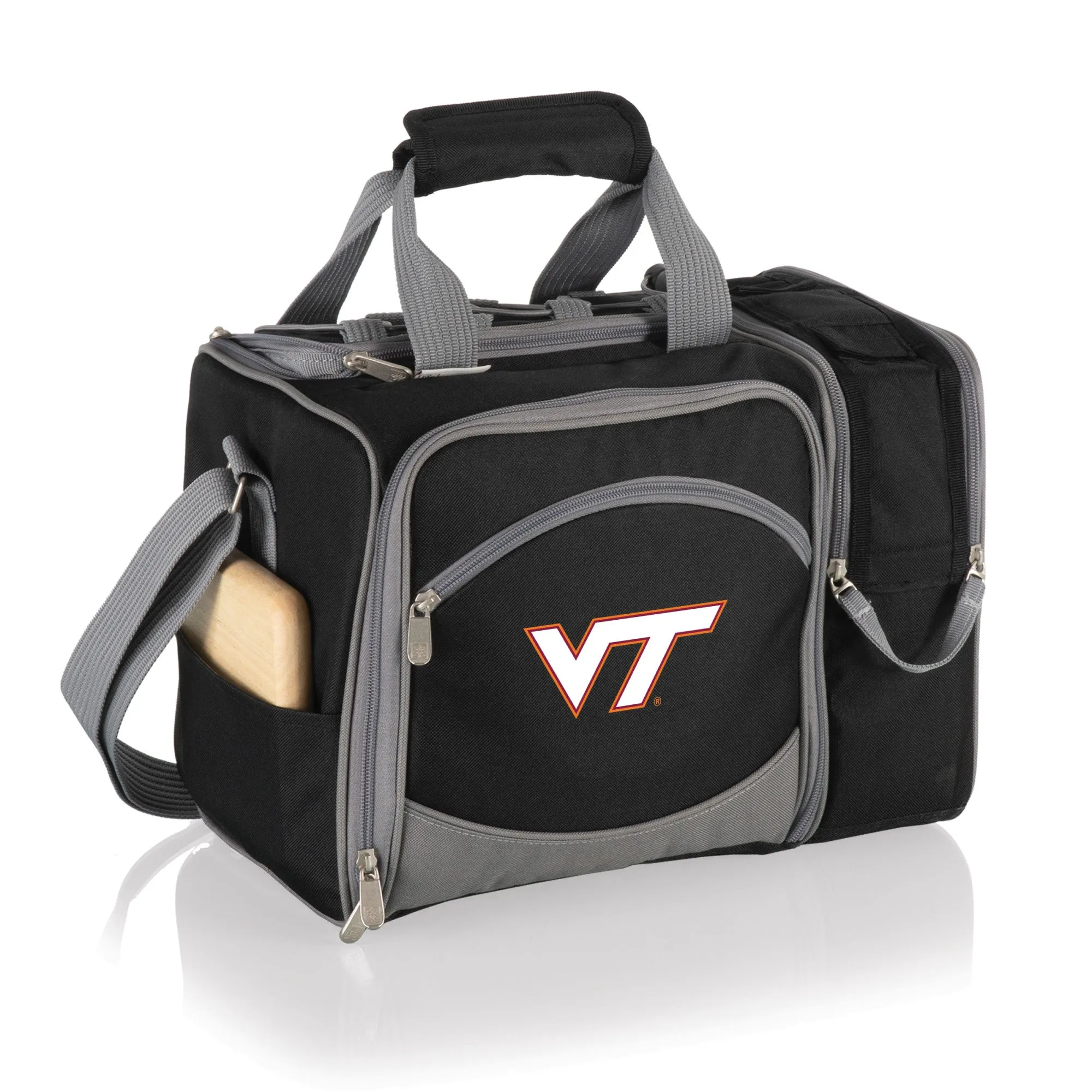 Virginia Tech Hokies - Malibu Picnic Basket Cooler