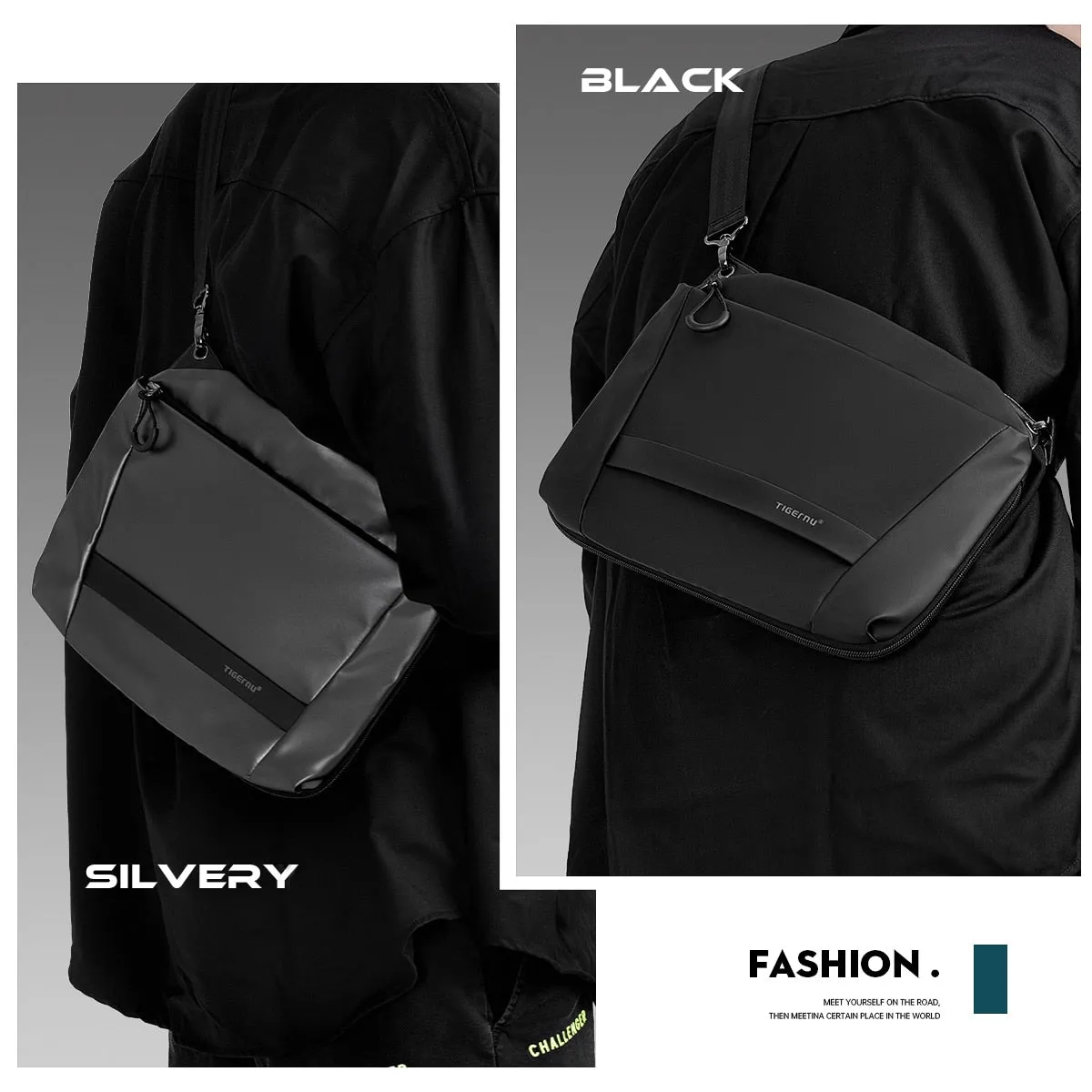 Warranty Men Crossbody Bag 9inch Tablet Bag Shoulder Bags For Men Fashion Expandable Bag Handbag Sling Bags For College