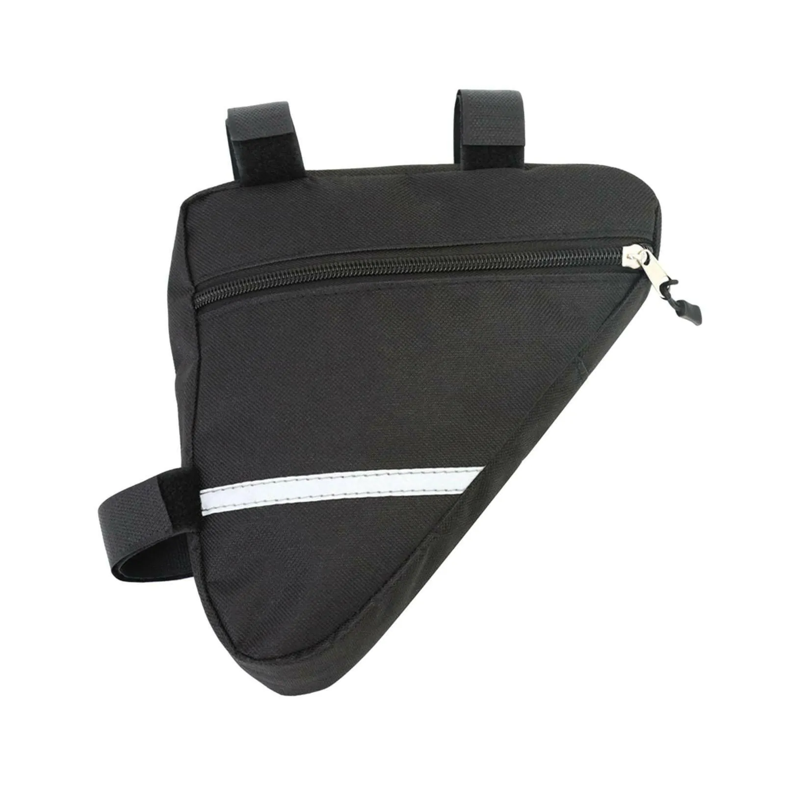 Waterproof Bike Frame Bag  Bicycle Pouch Equipment Front Frame Oxford Cloth Tube Pouch for Cards Outdoor Activities Road Bike