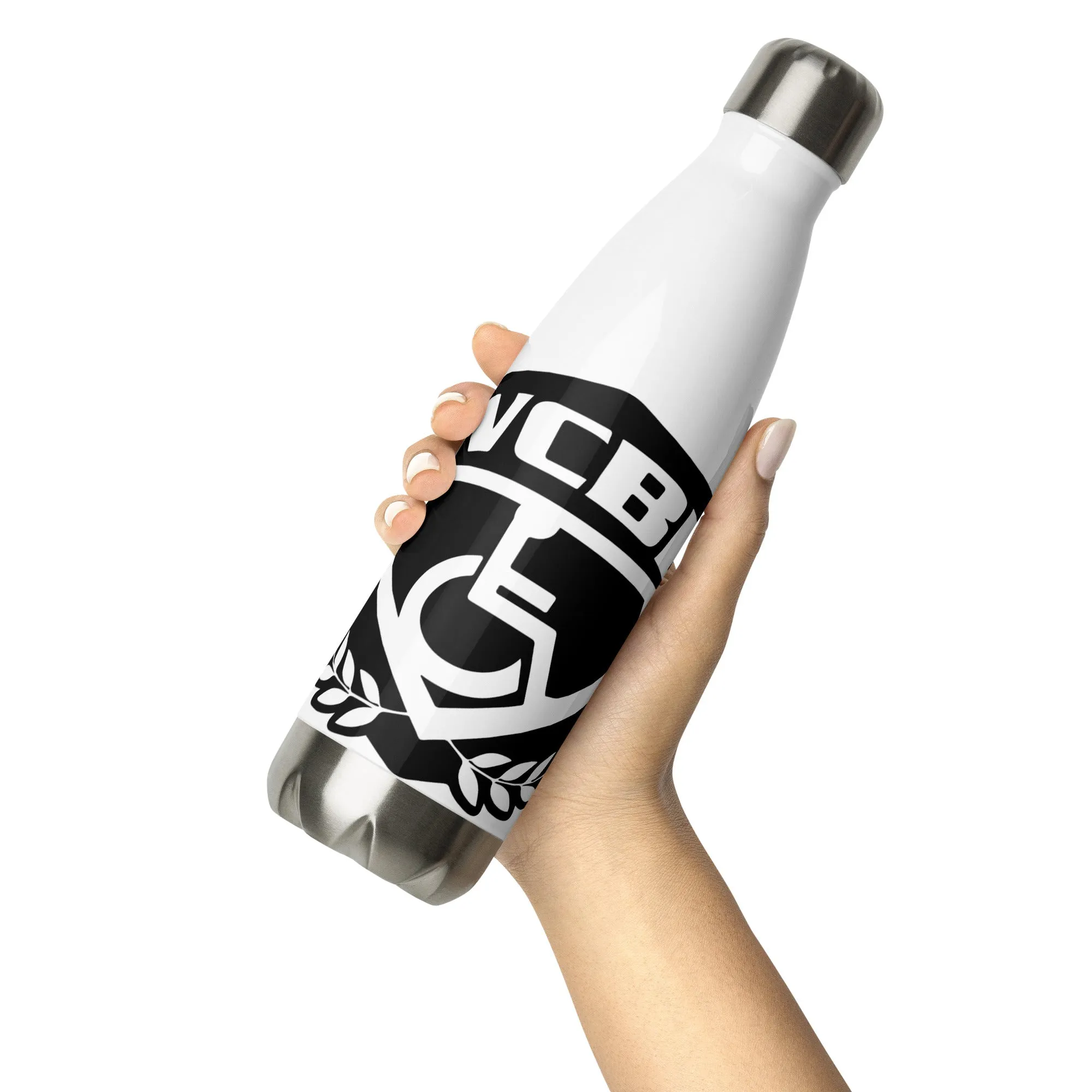 WCBB Logo Stainless Steel Water Bottle