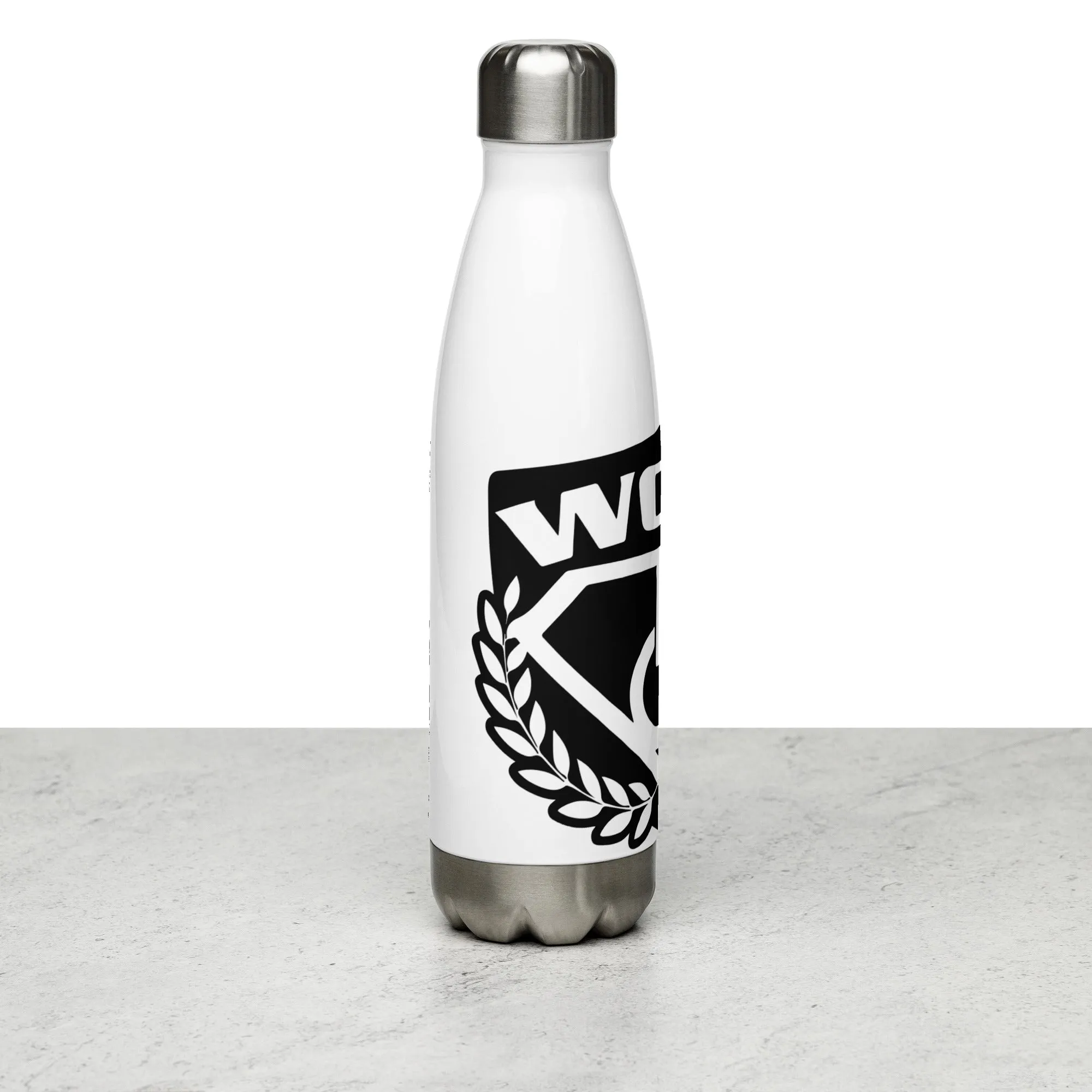 WCBB Logo Stainless Steel Water Bottle