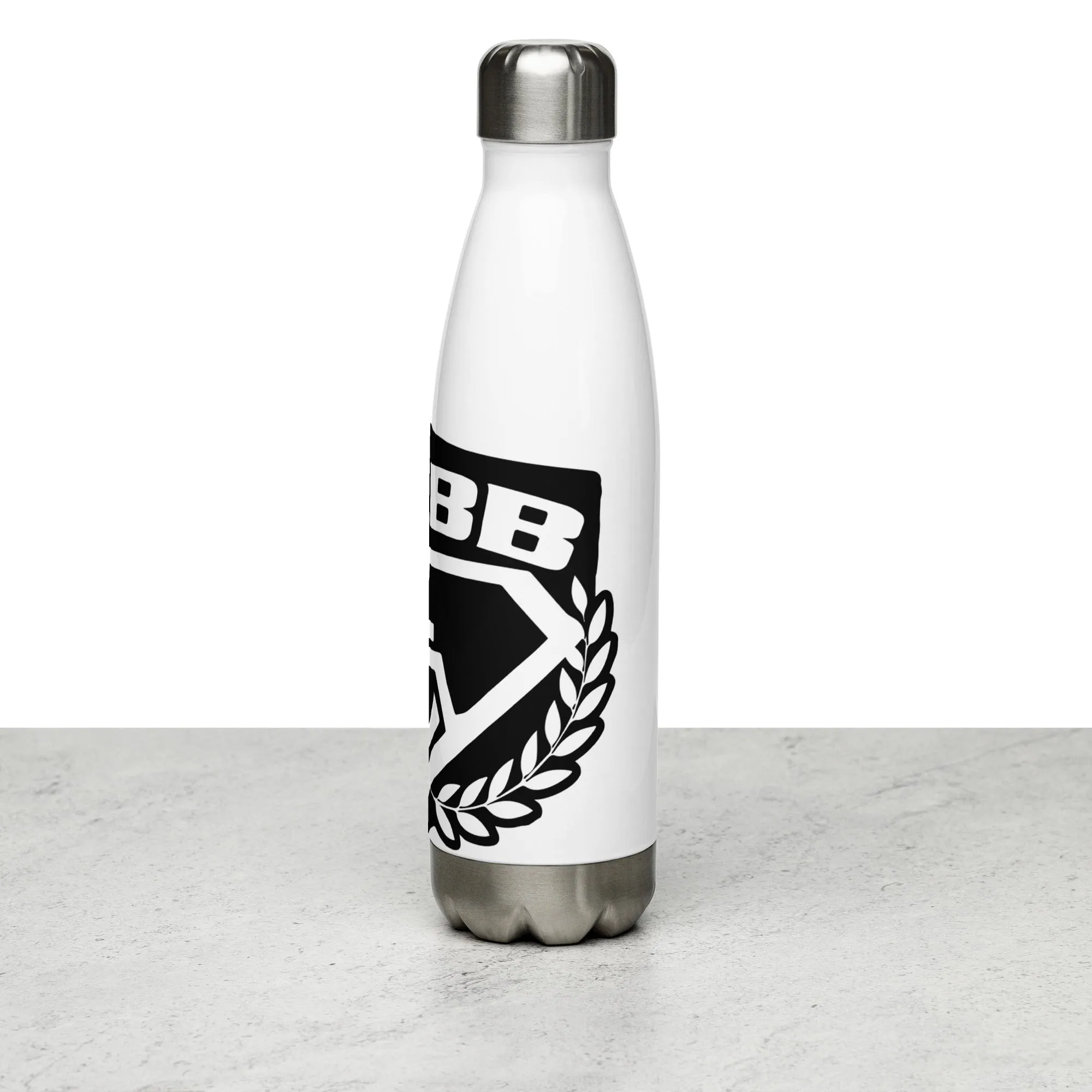 WCBB Logo Stainless Steel Water Bottle