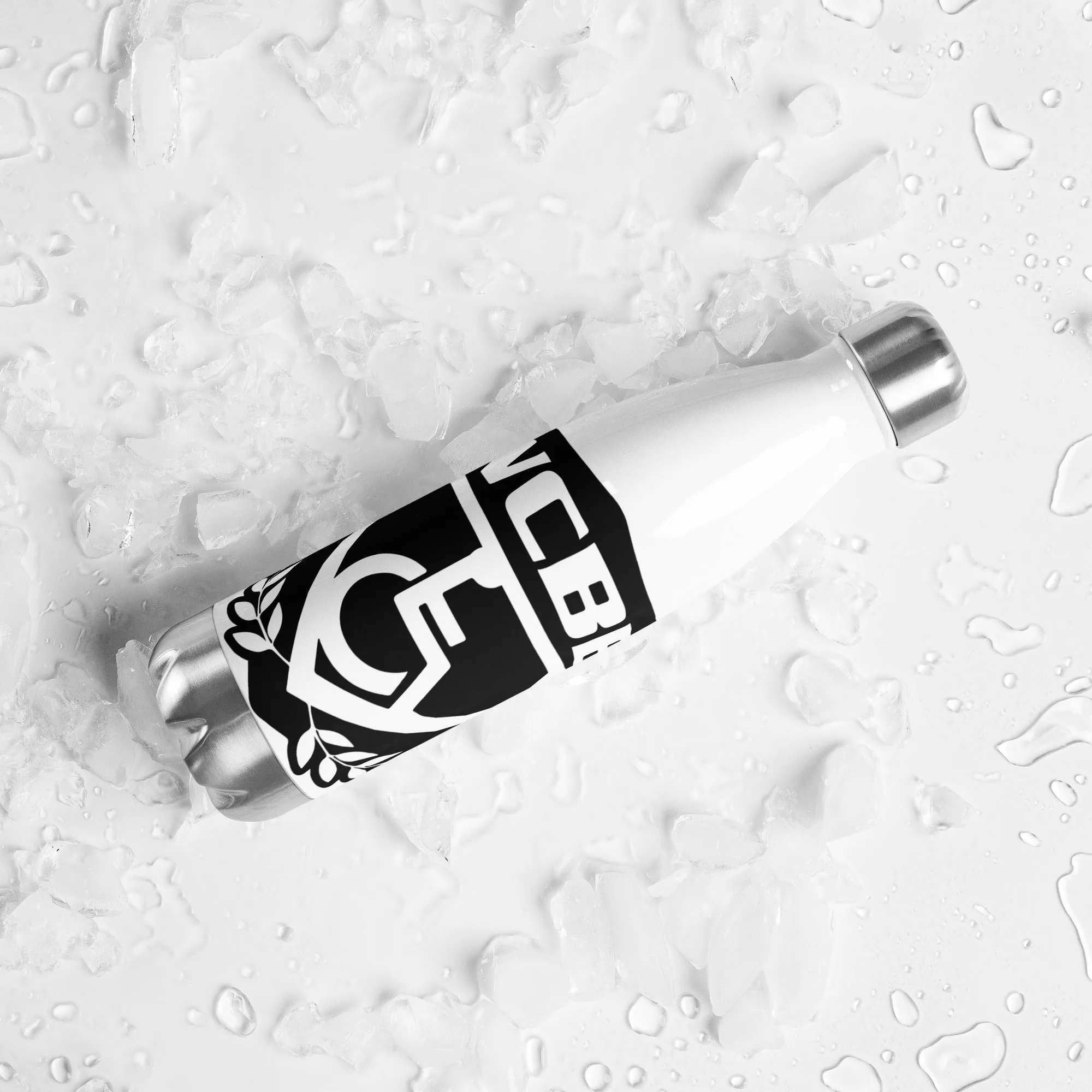 WCBB Logo Stainless Steel Water Bottle