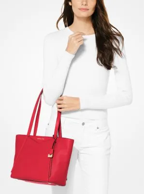 Whitney Small Pebbled Leather Tote Bag