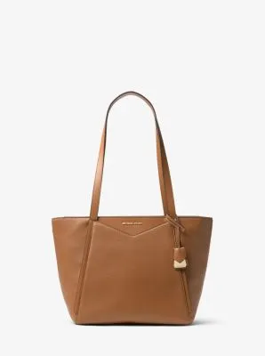 Whitney Small Pebbled Leather Tote Bag