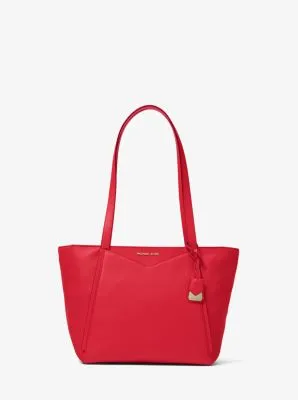 Whitney Small Pebbled Leather Tote Bag