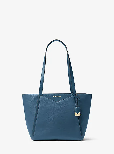 Whitney Small Pebbled Leather Tote Bag