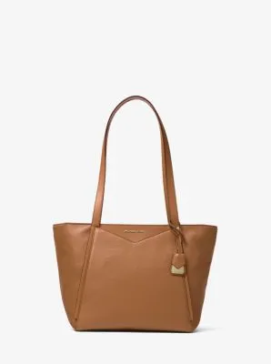 Whitney Small Pebbled Leather Tote Bag