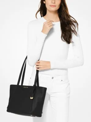 Whitney Small Pebbled Leather Tote Bag