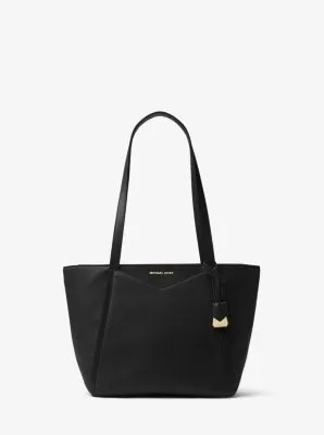 Whitney Small Pebbled Leather Tote Bag