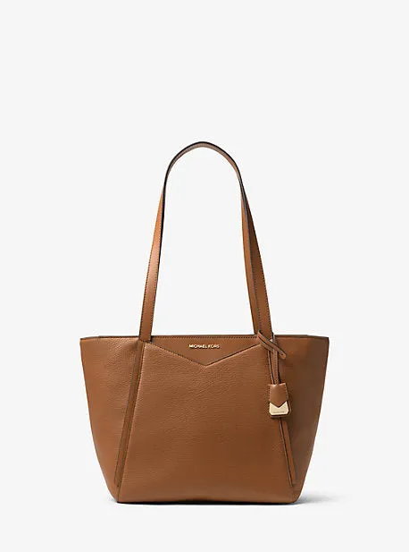 Whitney Small Pebbled Leather Tote Bag