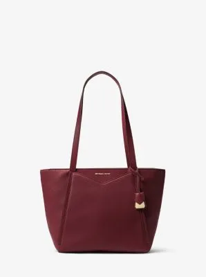 Whitney Small Pebbled Leather Tote Bag