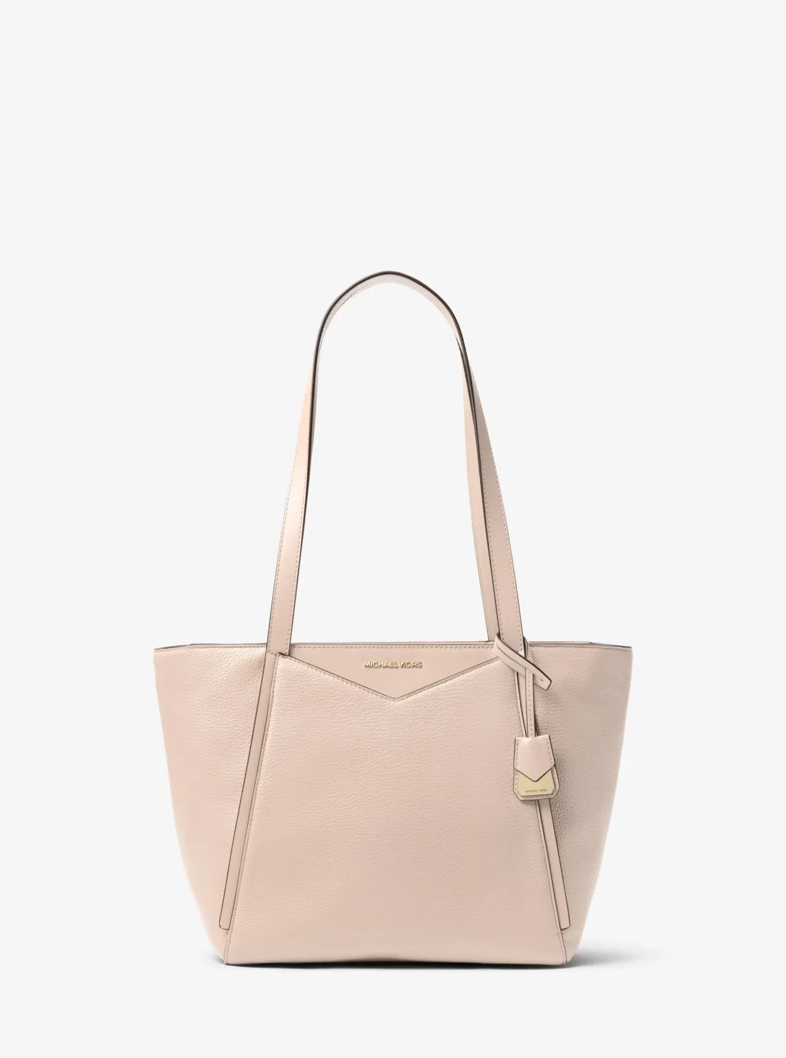 Whitney Small Pebbled Leather Tote Bag