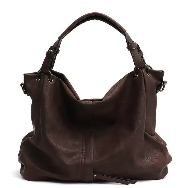 Women's Cruelty Free Vegan Leather Hobo Handbag