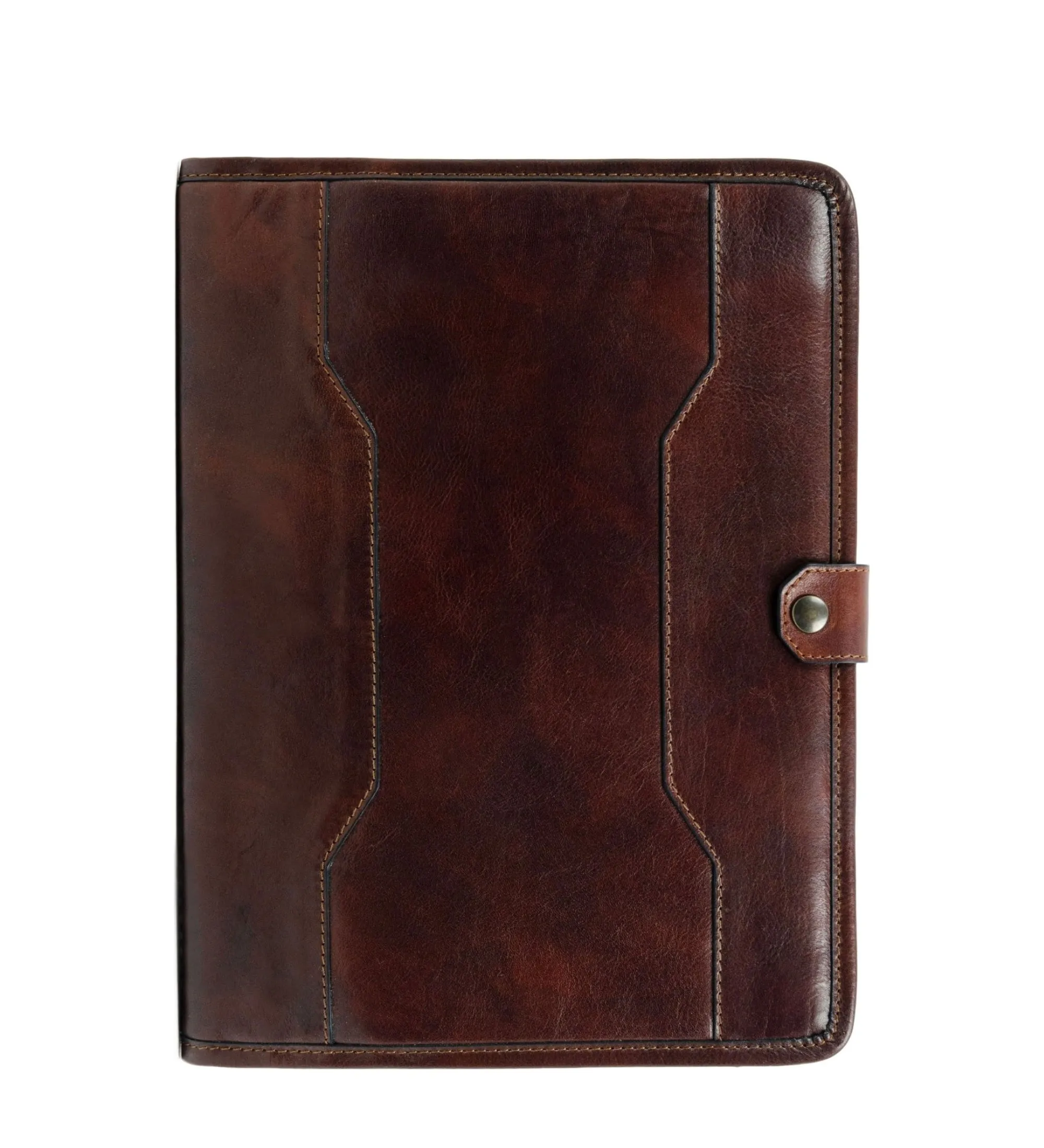 Womens Leather A4 Documents Folder Organizer - The Call of the Wild