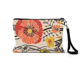 Wonderland Zippered Linen blend Bag