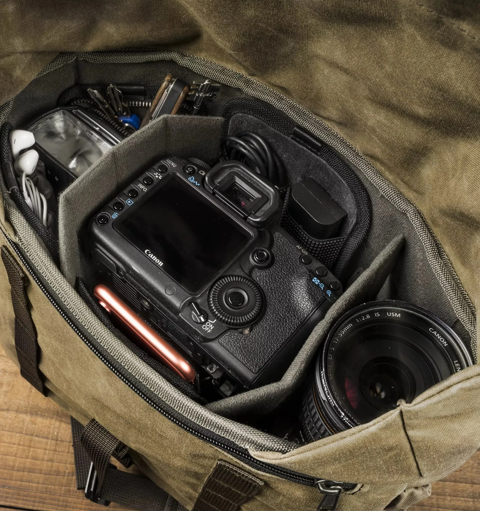 Wotancraft Pilot Travel Camera Bag 10L