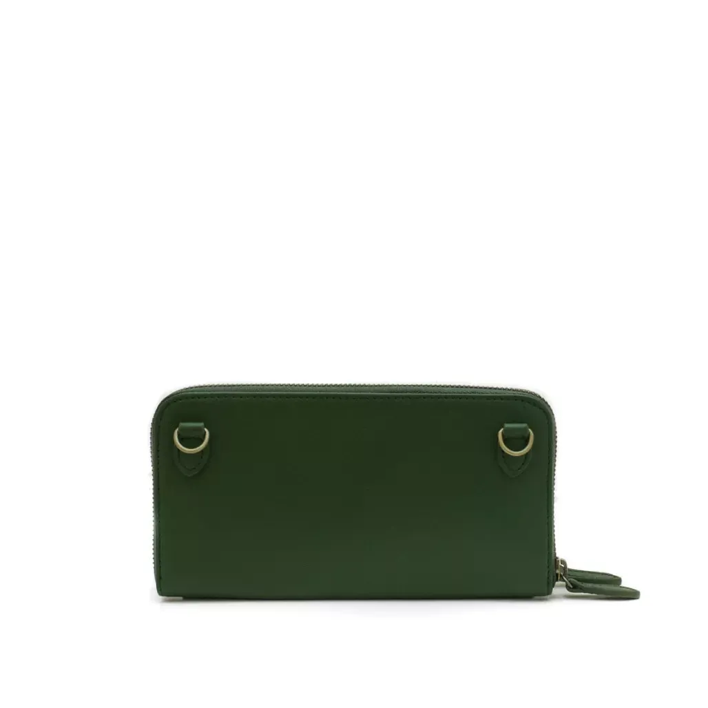 Zemp Cherry Wallet | Forest Green